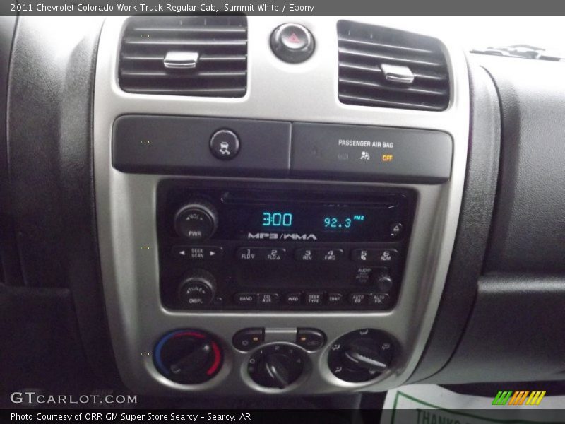 Summit White / Ebony 2011 Chevrolet Colorado Work Truck Regular Cab