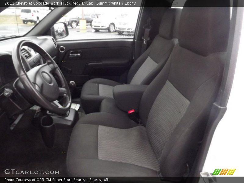 Summit White / Ebony 2011 Chevrolet Colorado Work Truck Regular Cab