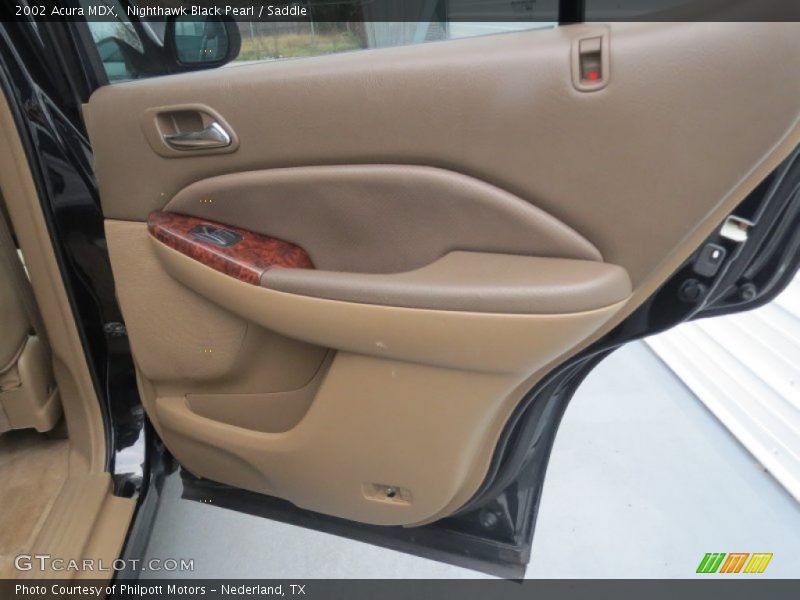 Nighthawk Black Pearl / Saddle 2002 Acura MDX