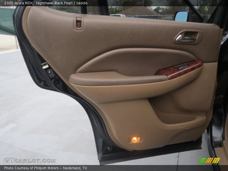Nighthawk Black Pearl / Saddle 2002 Acura MDX