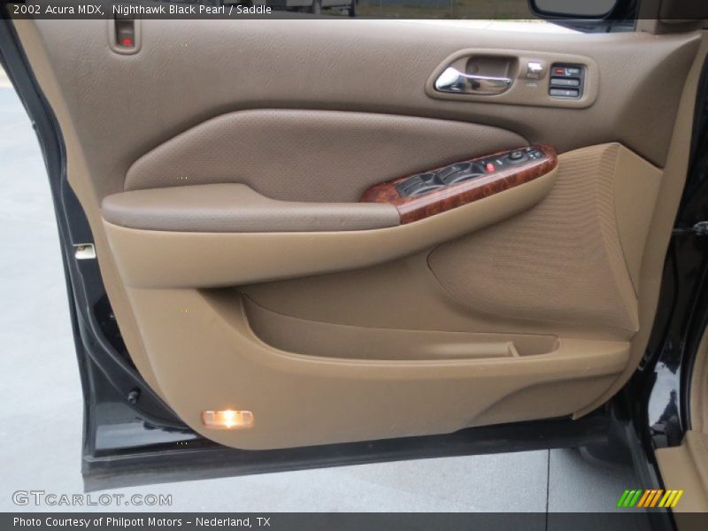 Nighthawk Black Pearl / Saddle 2002 Acura MDX