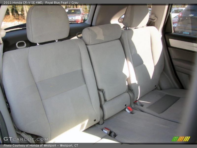 Royal Blue Pearl / Gray 2011 Honda CR-V SE 4WD