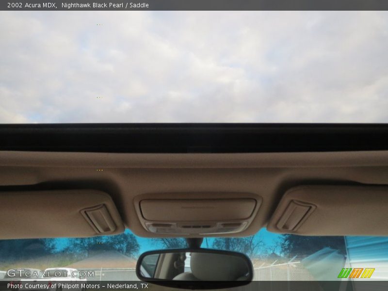 Nighthawk Black Pearl / Saddle 2002 Acura MDX