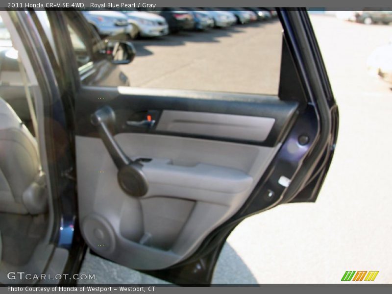 Royal Blue Pearl / Gray 2011 Honda CR-V SE 4WD