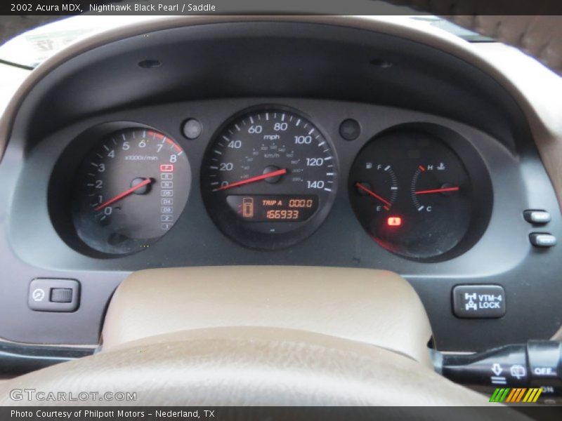 Nighthawk Black Pearl / Saddle 2002 Acura MDX
