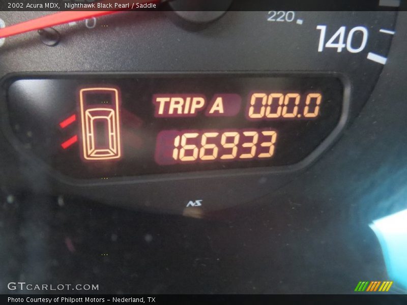Nighthawk Black Pearl / Saddle 2002 Acura MDX