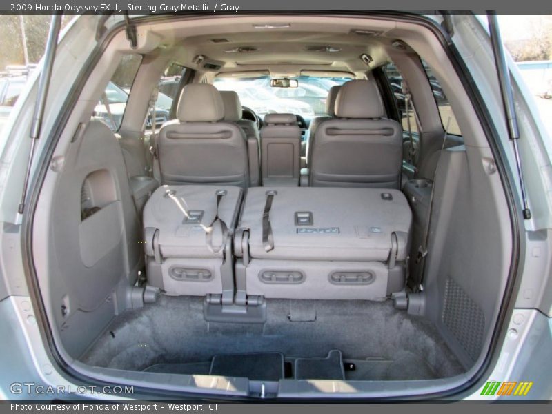 Sterling Gray Metallic / Gray 2009 Honda Odyssey EX-L