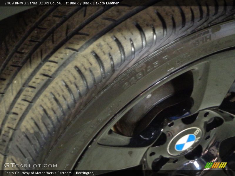 Jet Black / Black Dakota Leather 2009 BMW 3 Series 328xi Coupe