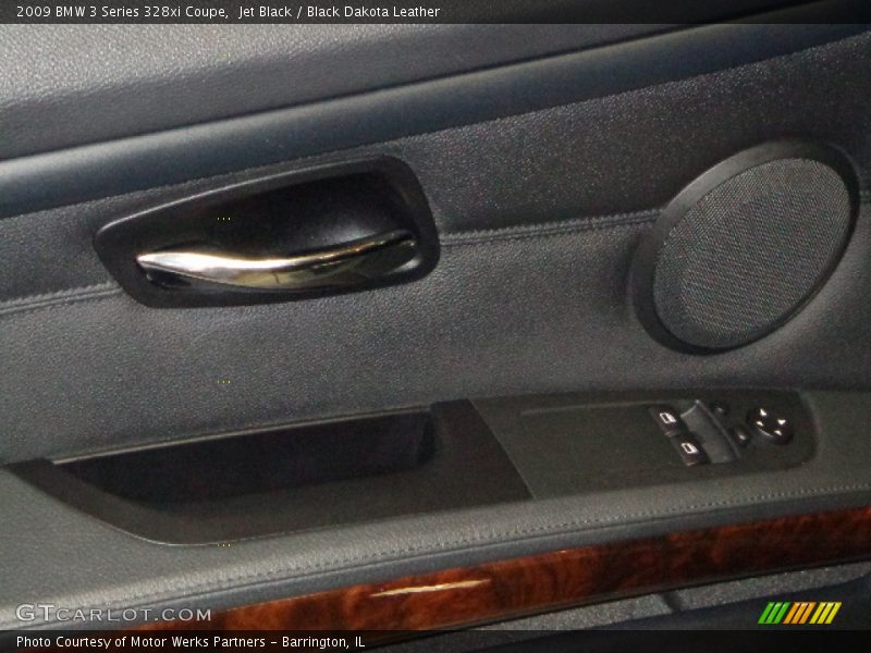 Jet Black / Black Dakota Leather 2009 BMW 3 Series 328xi Coupe