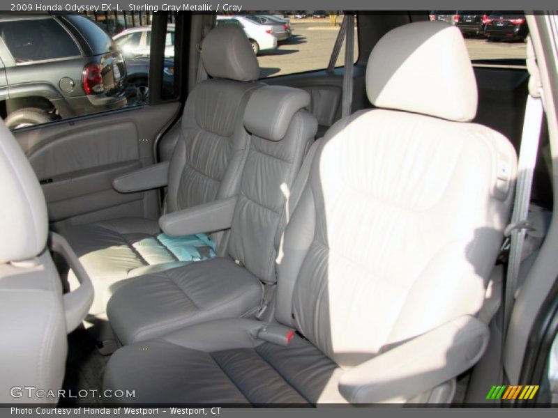 Sterling Gray Metallic / Gray 2009 Honda Odyssey EX-L