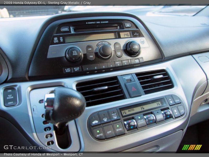Sterling Gray Metallic / Gray 2009 Honda Odyssey EX-L
