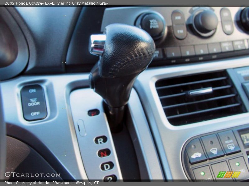 Sterling Gray Metallic / Gray 2009 Honda Odyssey EX-L