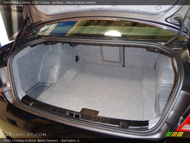 Jet Black / Black Dakota Leather 2009 BMW 3 Series 328xi Coupe