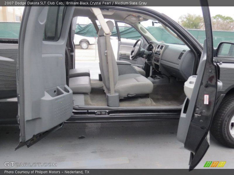 2007 Dakota SLT Club Cab Medium Slate Gray Interior