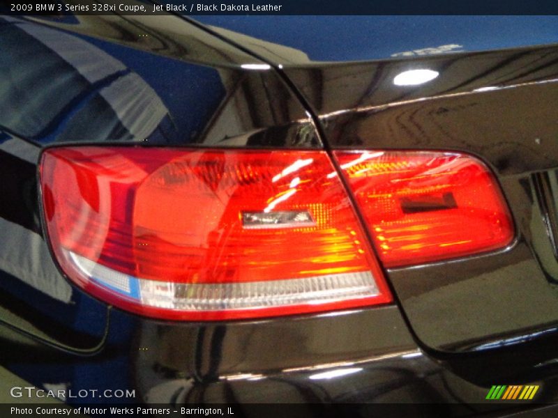 Jet Black / Black Dakota Leather 2009 BMW 3 Series 328xi Coupe