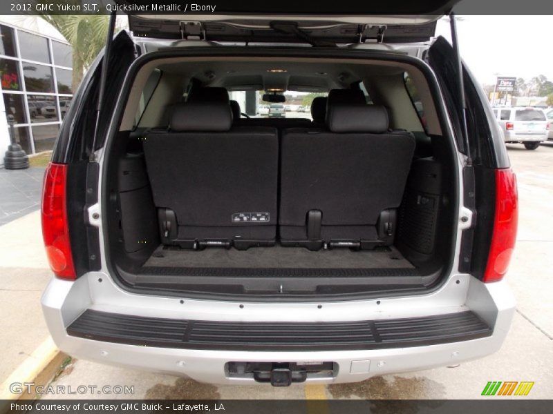 Quicksilver Metallic / Ebony 2012 GMC Yukon SLT