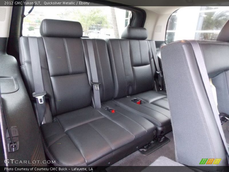 Rear Seat of 2012 Yukon SLT