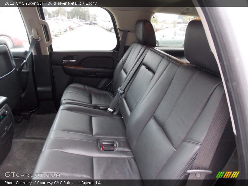 Quicksilver Metallic / Ebony 2012 GMC Yukon SLT