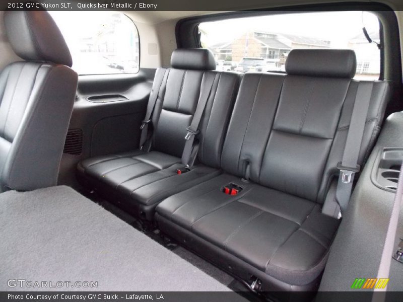 Rear Seat of 2012 Yukon SLT