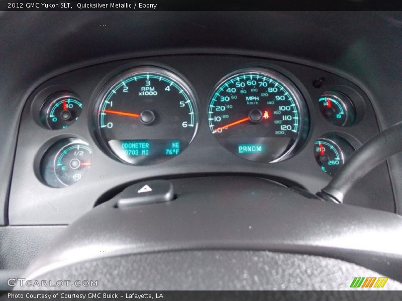  2012 Yukon SLT SLT Gauges
