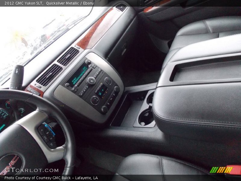 Quicksilver Metallic / Ebony 2012 GMC Yukon SLT