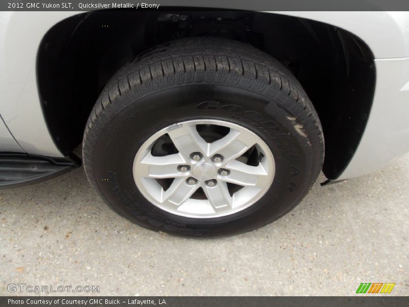 Quicksilver Metallic / Ebony 2012 GMC Yukon SLT