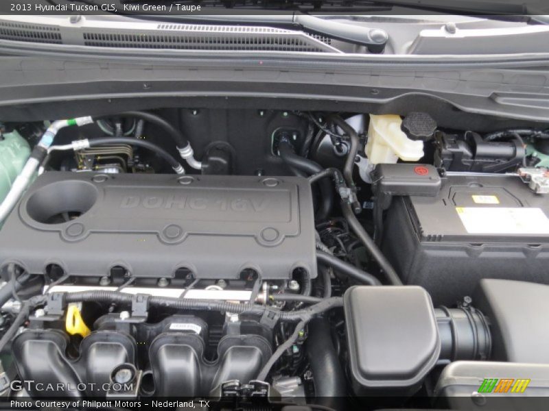 Kiwi Green / Taupe 2013 Hyundai Tucson GLS