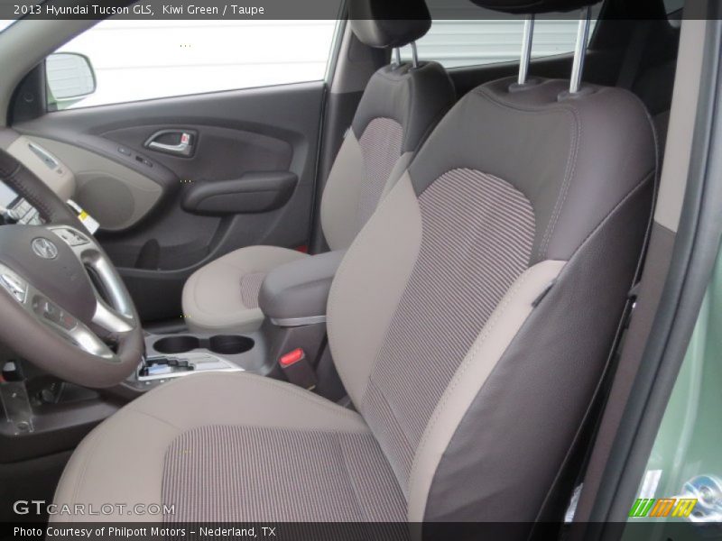 Kiwi Green / Taupe 2013 Hyundai Tucson GLS
