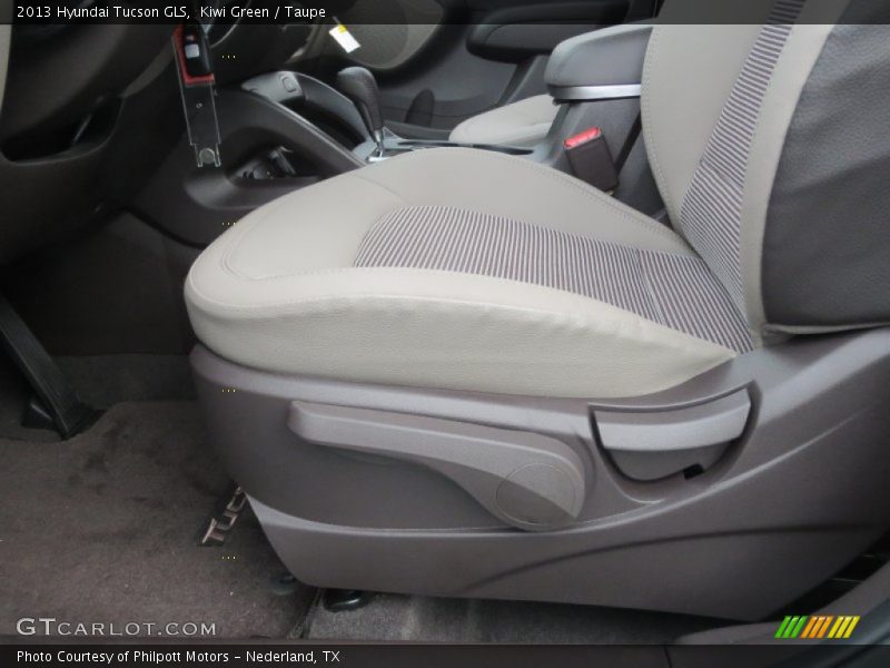 Kiwi Green / Taupe 2013 Hyundai Tucson GLS