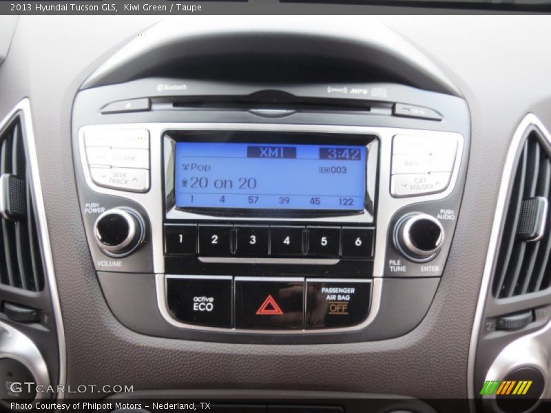 Kiwi Green / Taupe 2013 Hyundai Tucson GLS