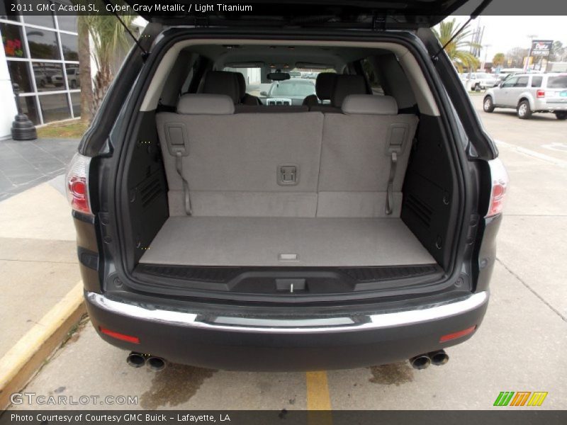 Cyber Gray Metallic / Light Titanium 2011 GMC Acadia SL