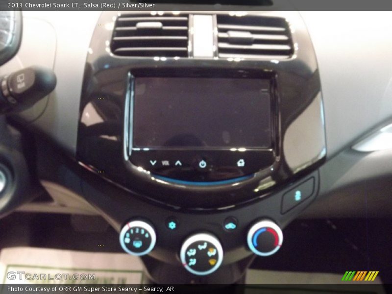 Salsa (Red) / Silver/Silver 2013 Chevrolet Spark LT