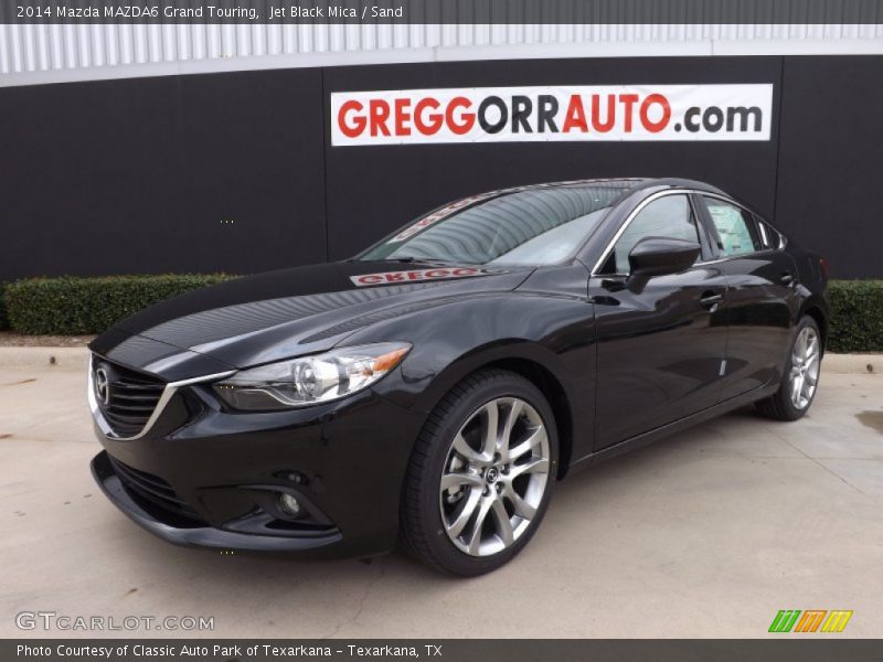 Jet Black Mica / Sand 2014 Mazda MAZDA6 Grand Touring