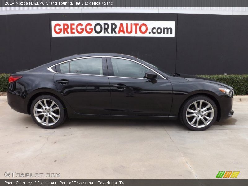 Jet Black Mica / Sand 2014 Mazda MAZDA6 Grand Touring