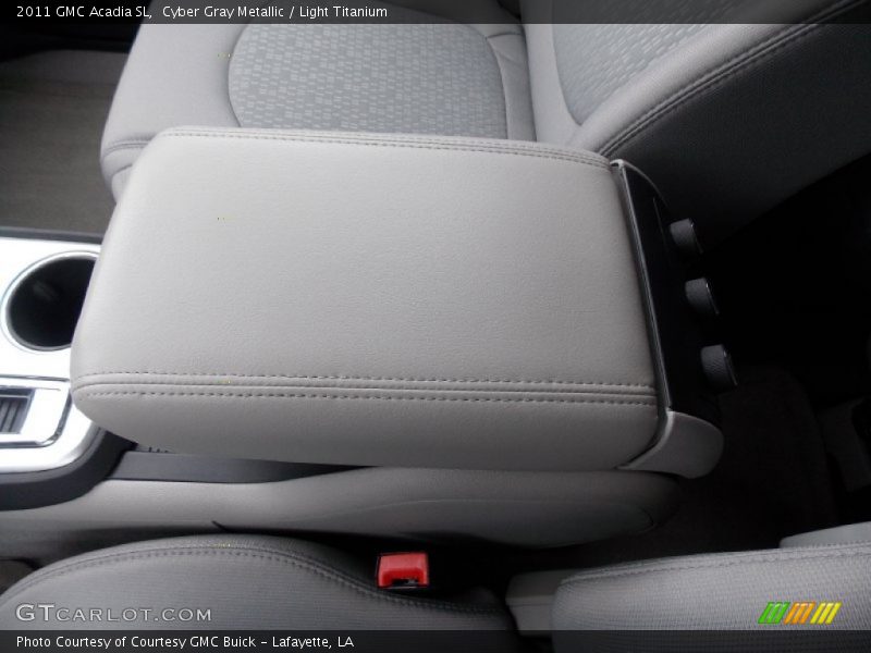 Cyber Gray Metallic / Light Titanium 2011 GMC Acadia SL