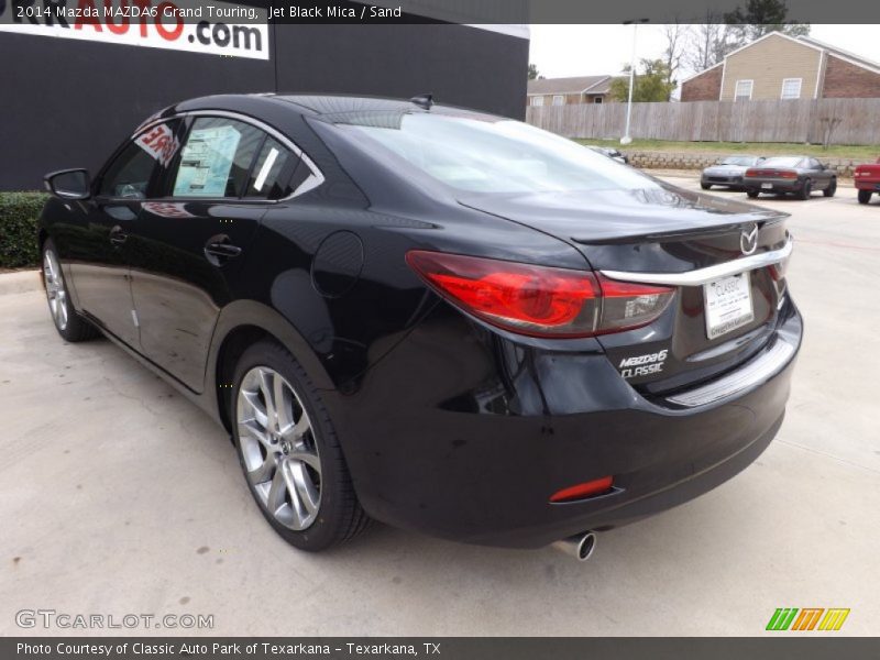 Jet Black Mica / Sand 2014 Mazda MAZDA6 Grand Touring