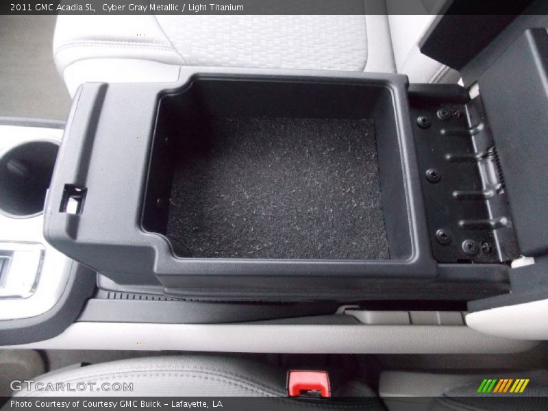 Cyber Gray Metallic / Light Titanium 2011 GMC Acadia SL