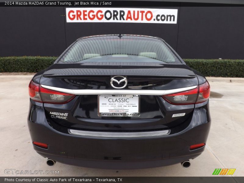 Jet Black Mica / Sand 2014 Mazda MAZDA6 Grand Touring