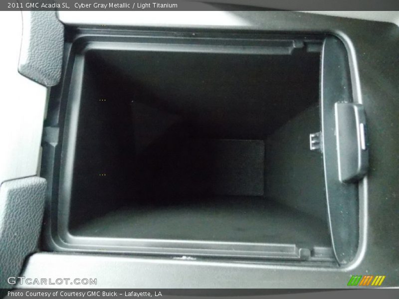 Cyber Gray Metallic / Light Titanium 2011 GMC Acadia SL