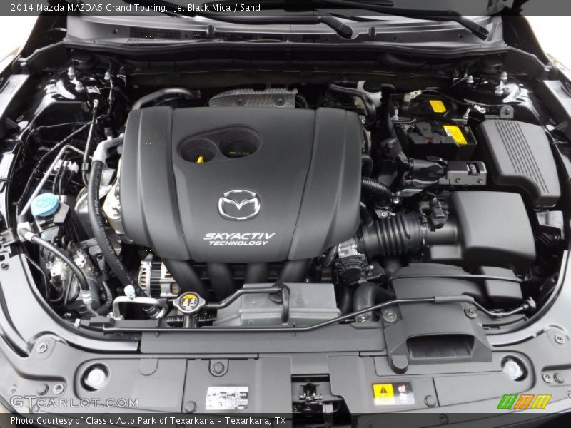  2014 MAZDA6 Grand Touring Engine - 2.5 Liter SKYACTIV-G DI DOHC 16-valve VVT 4 Cyinder