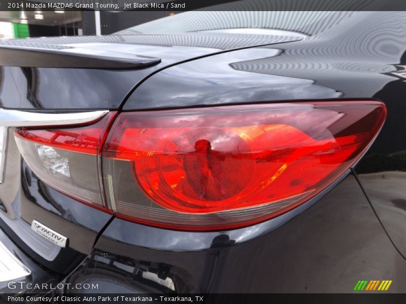 Jet Black Mica / Sand 2014 Mazda MAZDA6 Grand Touring