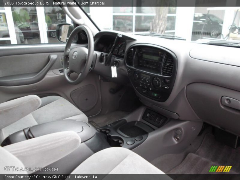 Natural White / Light Charcoal 2005 Toyota Sequoia SR5