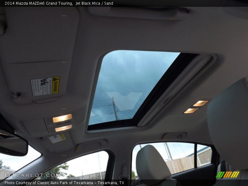 Sunroof of 2014 MAZDA6 Grand Touring