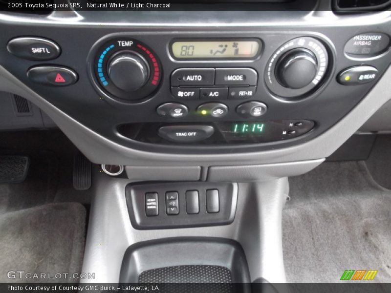 Natural White / Light Charcoal 2005 Toyota Sequoia SR5