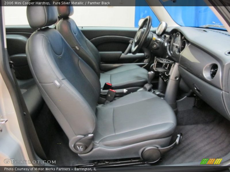 Pure Silver Metallic / Panther Black 2006 Mini Cooper Hardtop