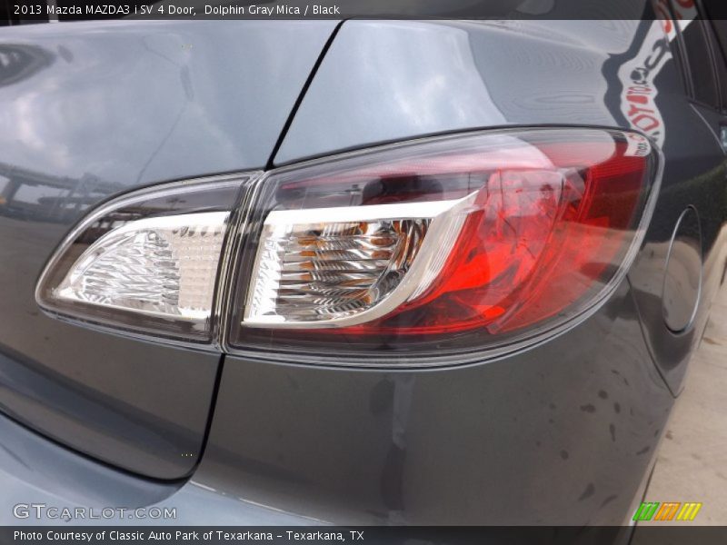 Dolphin Gray Mica / Black 2013 Mazda MAZDA3 i SV 4 Door