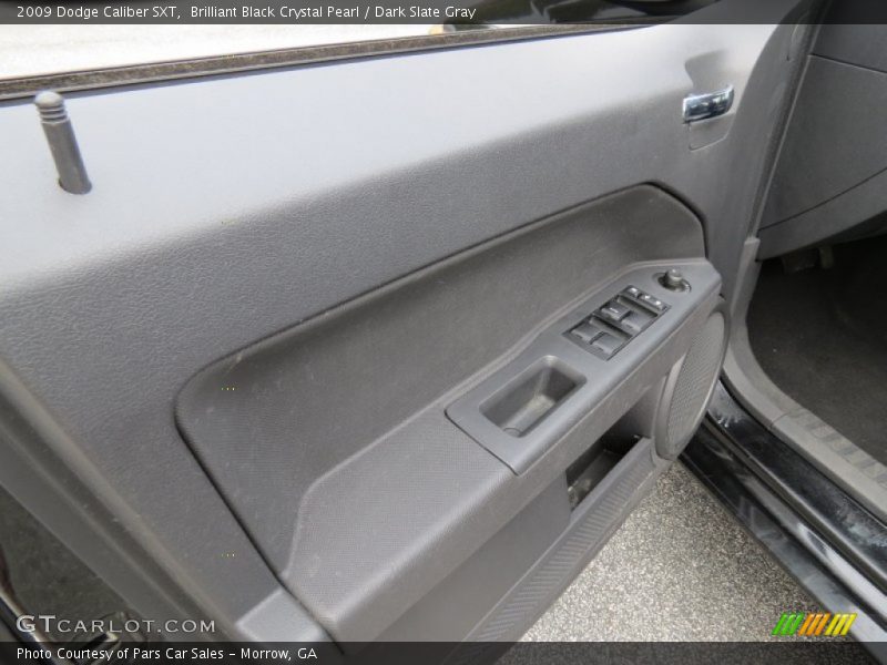 Brilliant Black Crystal Pearl / Dark Slate Gray 2009 Dodge Caliber SXT
