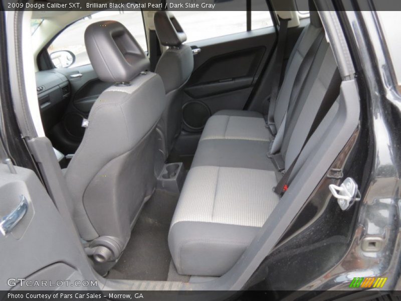 Brilliant Black Crystal Pearl / Dark Slate Gray 2009 Dodge Caliber SXT