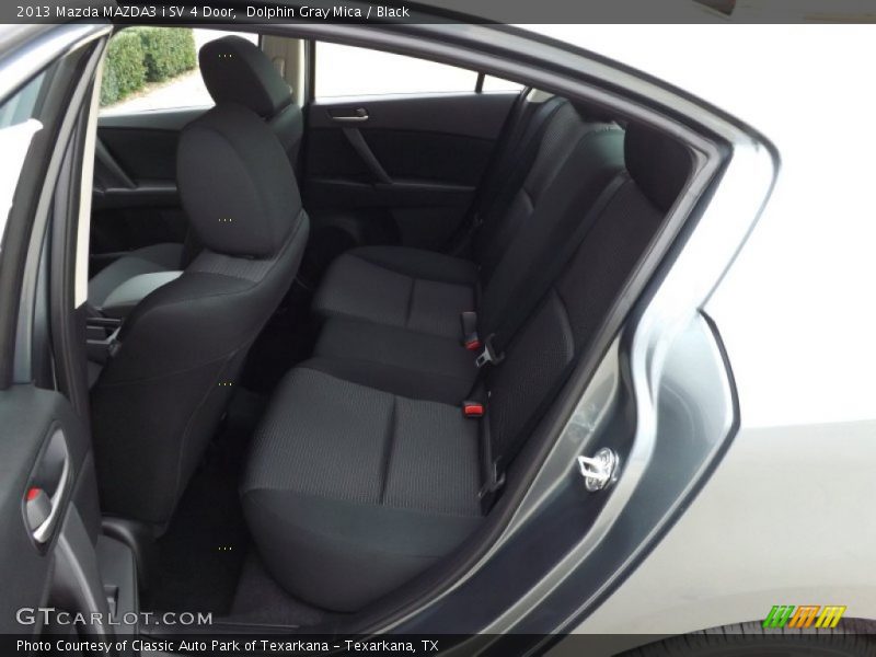 Rear Seat of 2013 MAZDA3 i SV 4 Door
