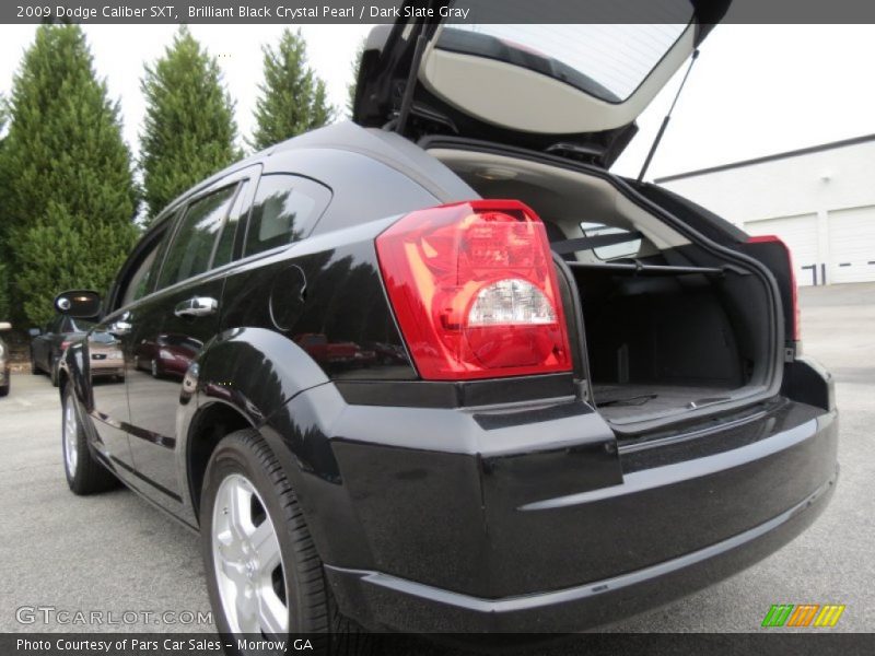 Brilliant Black Crystal Pearl / Dark Slate Gray 2009 Dodge Caliber SXT